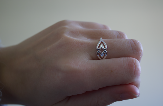 Twin Flame ring